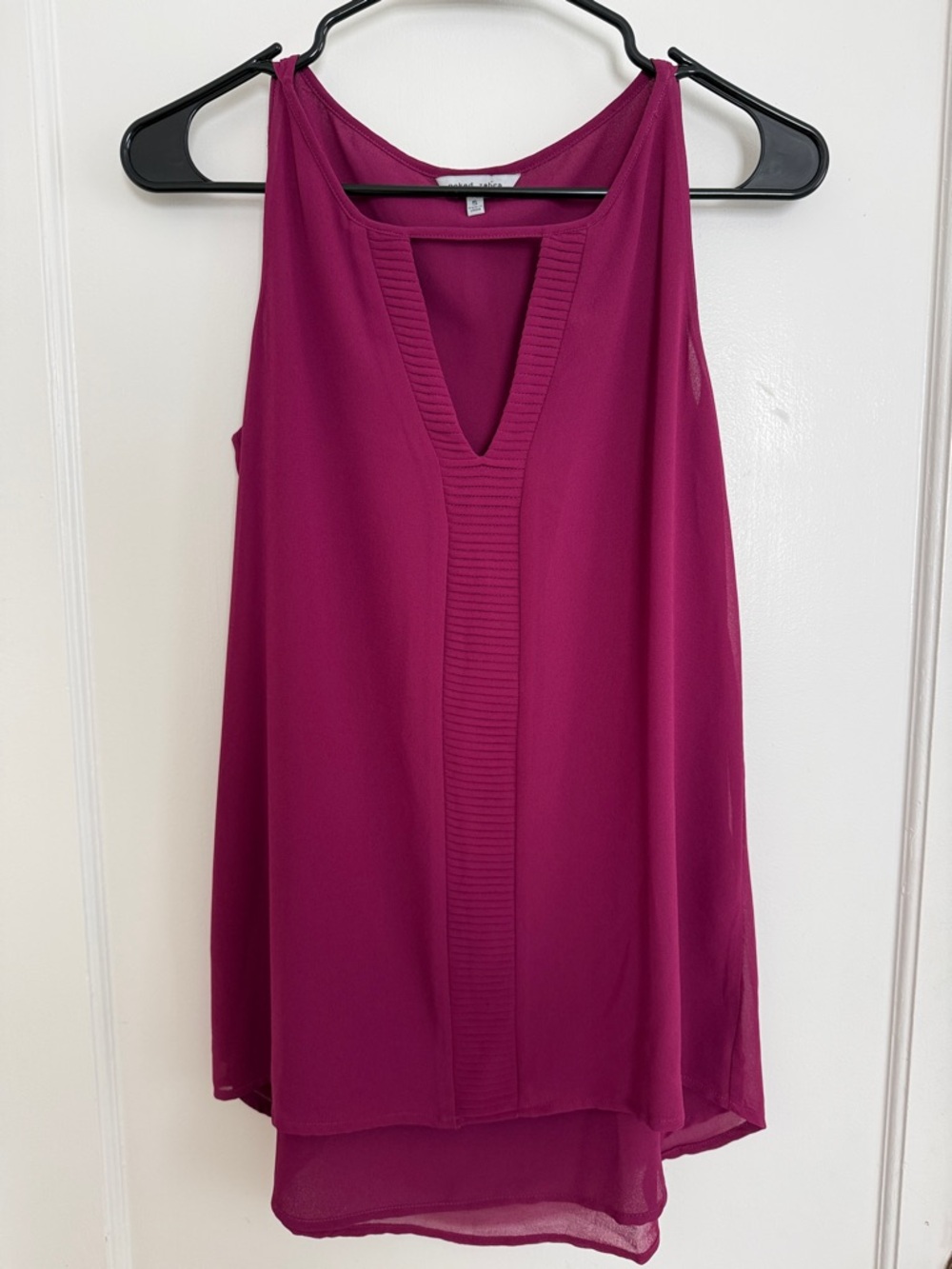 Naked Zebra•Sleeveless Flowy Top•Size S